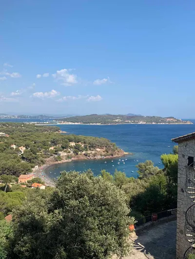 Sea view from Studio balcony