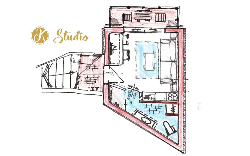 Studio Floor Plan